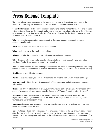 129729965-marketing-press-release-template-the-press-release-or-news-release-is-the-most-common-way-to-disseminate-your-news-to-the-media-arts-texas
