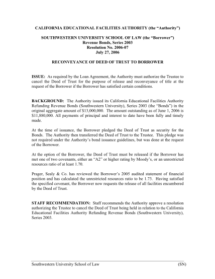 129783181-reconveyance-of-deed-of-trust-to-borrower-resolution-no-2006-07-july-27-2006-reconveyance-of-deed-of-trust-to-borrower-treasurer-ca
