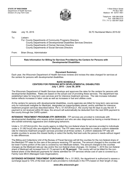129820242-official-memo-template-dltc-wisconsin-department-of-health-dhs-wisconsin