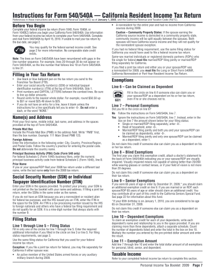 129822724-2009-instructions-for-form-540540a-california-resident-income-tax-return-ftb-ca