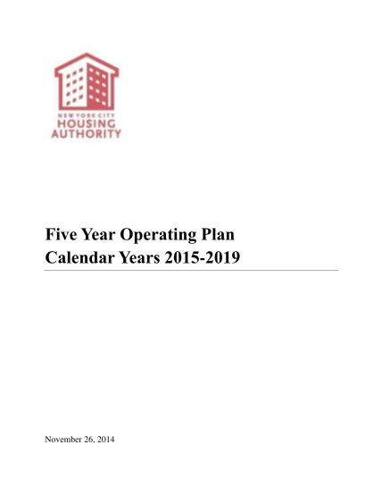 129830876-five-year-operating-plan-calendar-years-2015-2019-nycgov
