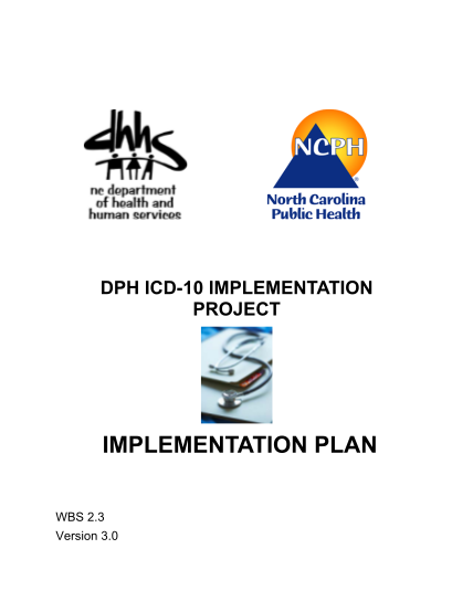 129858323-nc-division-of-public-health-icd-10-implementation-plan-nc-division-of-public-health-icd-10-implementation-plan-publichealth-nc