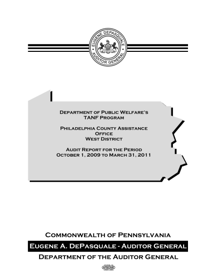 129867978-audit-report-department-of-public-welfare-tanf-philadelphia