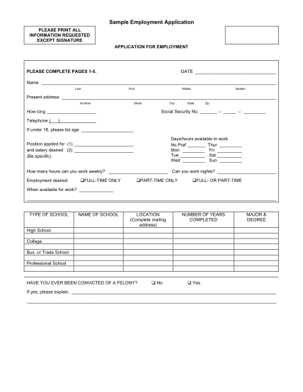 130014886-sample-employment-application-please-print-all-information-requested-except-signature-application-for-employment-please-complete-pages-15