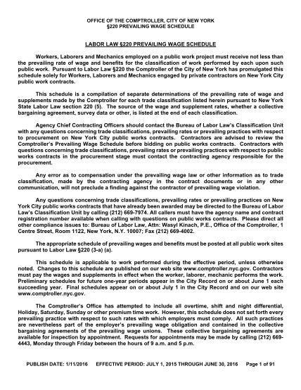 130017547-office-of-the-comptroller-city-of-new-york-220-prevailing-wage-schedule-labor-law-220-prevailing-wage-schedule-workers-laborers-and-mechanics-employed-on-a-public-work-project-must-receive-not-less-than-the-prevailing-rate-of-wage-and