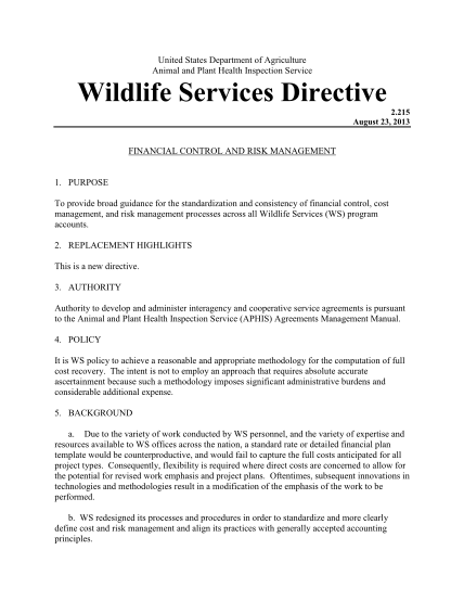130019242-wildlife-services-directive-aphis-usda