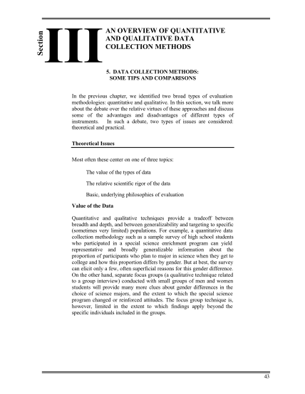 130057277-the-2002-user-friendly-handbook-for-project-evaluation-nsf-02-057-section-iii-an-overview-of-quantitiative-and-qualitative-data-collection-methods-nsf