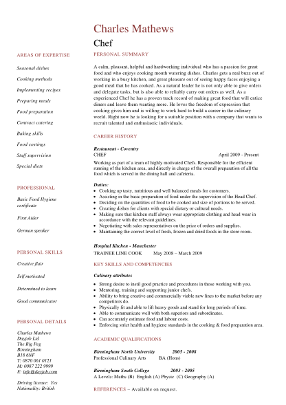 130069558-chef-resume-template