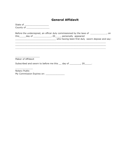 130076789-affidavit-form-pdf