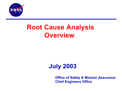 130133553-root-cause-analysis-overview-hq-nasa
