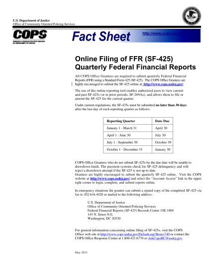 130153579-cops-federal-financial-report-425-form
