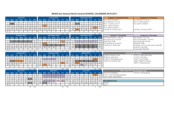 101 2016 and 2017 monthly calendar printable page 3 - Free to Edit,  Download & Print | CocoDoc