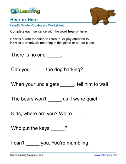 Final evaluation fourth grade worksheet