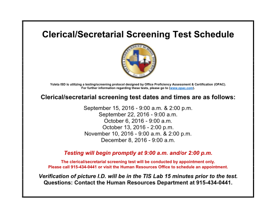 130251063-clericalsecretarial-screening-test-schedule