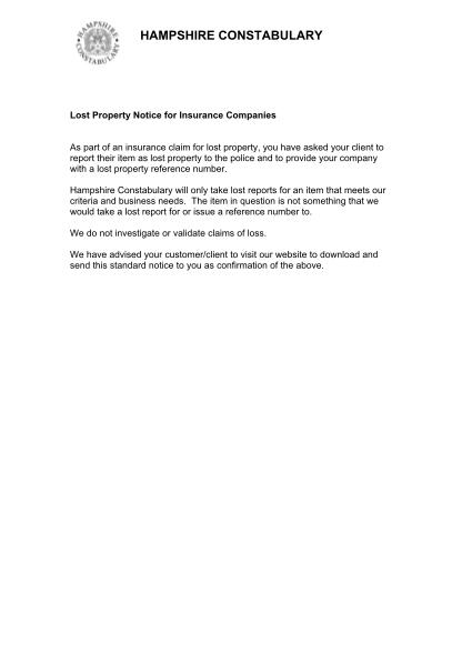 130254357-a-lost-property-notice-for-insurance-companies-hampshire-hampshire-police