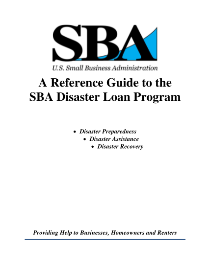 130263610-sba-disaster-loan-program-reference-guide-sbagov-sba