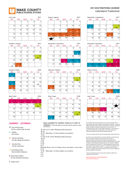 Modified Calendar Wcpss Printable Calendar Blank vrogue co