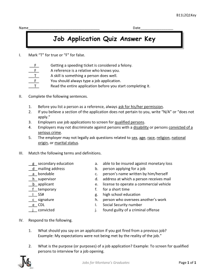 130391805-job-application-quiz-answer-key