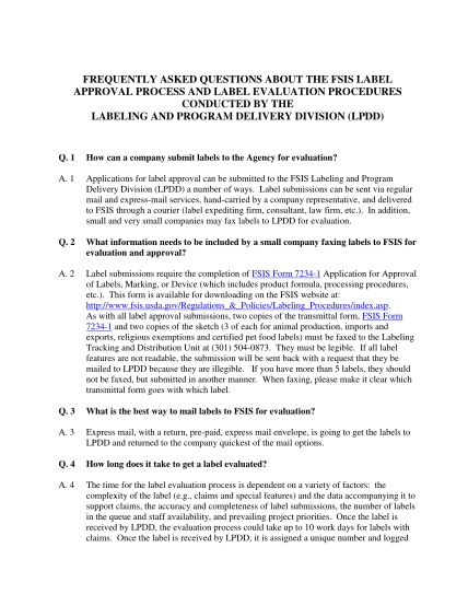 130445134-frequently-asked-questions-about-the-fsis-label-approval-process-fsis-usda