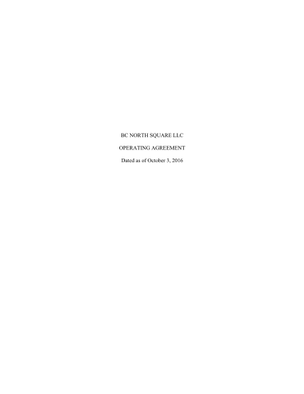 130600118-bc-north-square-llc-operating-agreement-dated-as-of