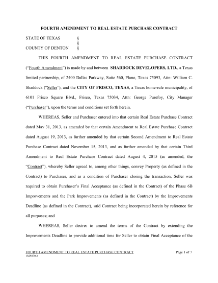130632682-fourth-amendment-to-real-estate-purchase-contract-state-of-texas