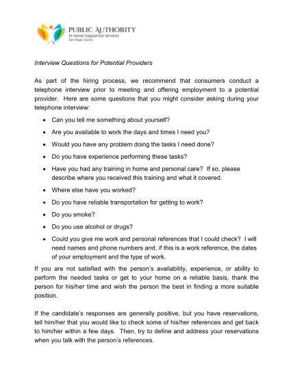130726001-interview-questions-for-potential-providers-as-part-of-the-hiring