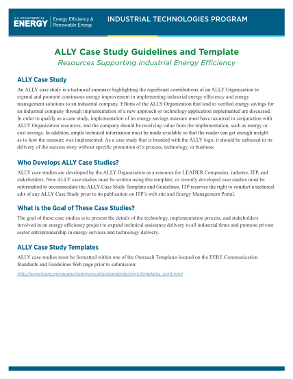 13178997-ally-case-studies-guidelines-and-template-eere-www1-eere-energy