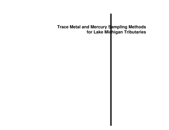 13222350-trace-metal-and-mercury-sampling-methods-for-lake-michigan-epa