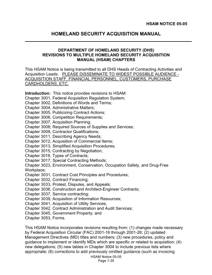 1323470-hsam-notice-05-05-homeland-security-acquisition-manual-dhs
