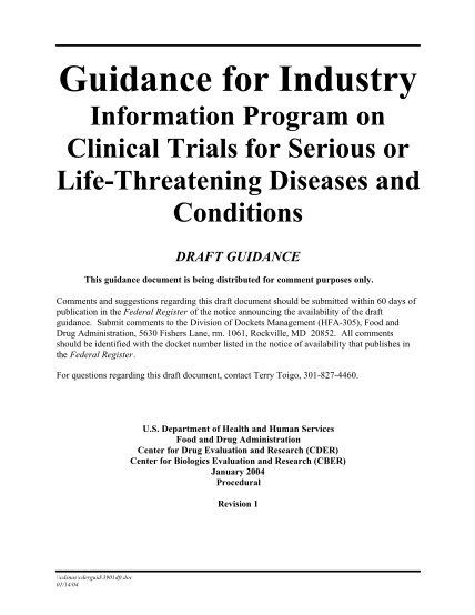 13293422-guidance-for-industry-food-and-drug-administration-fda