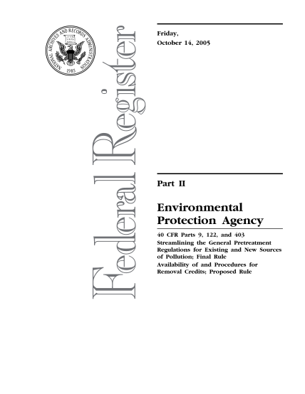 13382924-federal-registervol-70-no-198friday-october-14-2005rules-gpo