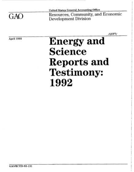 13390098-rced-93-131-energy-and-science-reports-and-gao-archive-archive-gao