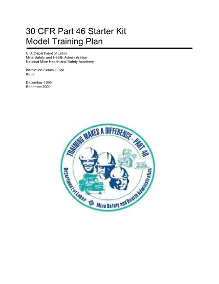 13470305-30-cfr-part-46-starter-kit-model-training-plan-msha-msha