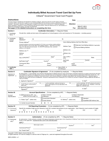 13509381-fillable-how-to-fill-out-a-individually-billed-account-travel-card-set-up-form-oni-navy