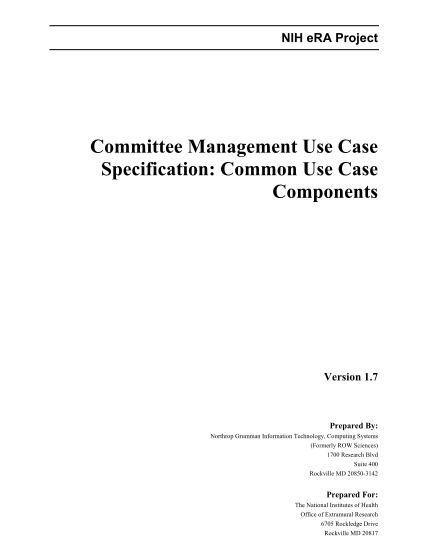 13559855-committee-management-use-case-specification-era-national-era-nih
