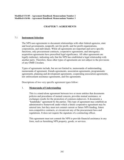 13576727-chapter-7-agreements-71-instrument-selection-the-nps-nps