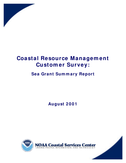 13594070-sea-grant-survey-report-noaa-coastal-services-center-csc-noaa