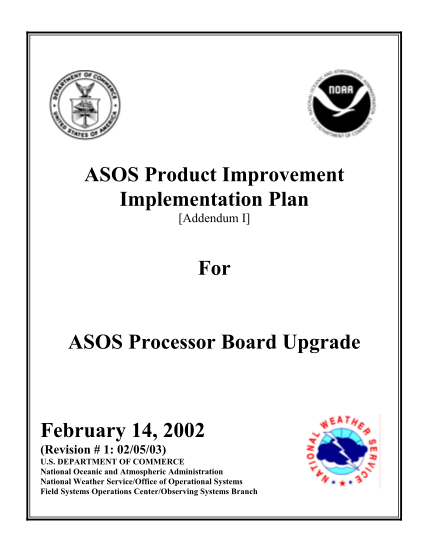 13653706-processor-board-implementation-plan-national-weather-service-nws-noaa