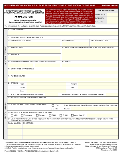 1365429-iacuc_applicati-on_form_100601-animal-use-form-revision-100601-new-submission-various-fillable-forms-rwjms-umdnj