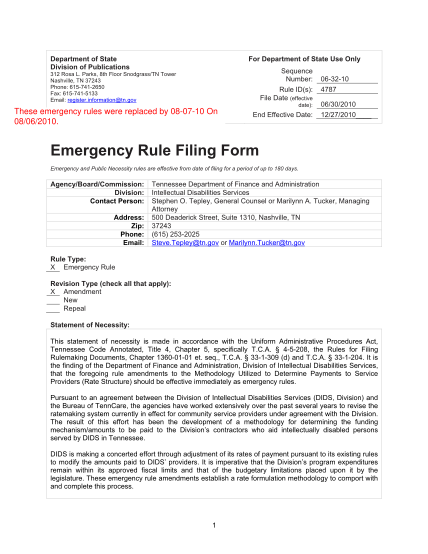 138854-06-32-10-emergency-rule-filing-form--tn--gov-state-tennessee-tn
