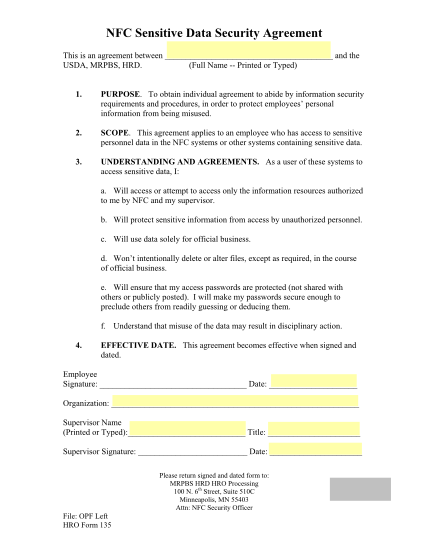 13893559-hro-form-135-nfc-sensitive-data-security-agreement-aphis-aphis-usda