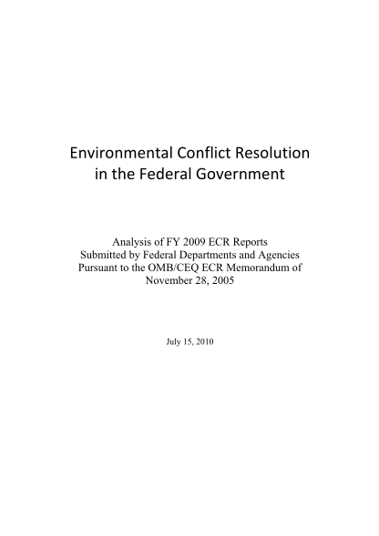 13954376-environmental-conflict-resolution-in-the-federal-government-va