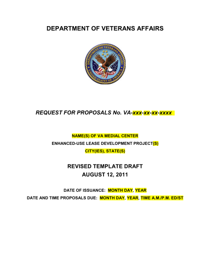 13954414-va-enhanced-use-lease-sample-document-request-for-proposals-va