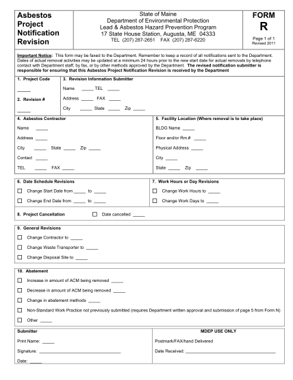 1402045-fillable-state-of-maine-asbestos-notification-revision-form-maine