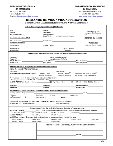 1407944-fillable-fillable-cameroon-visa-application-form