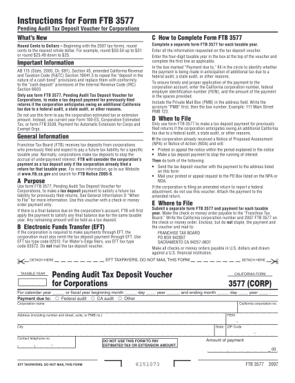 14108465-instructions-for-form-ftb-3577-california-franchise-tax-board-ftb-ca