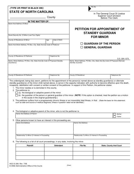 86 Free Printable Guardianship Forms Page 6 Free To Edit Download And Print Cocodoc 8769