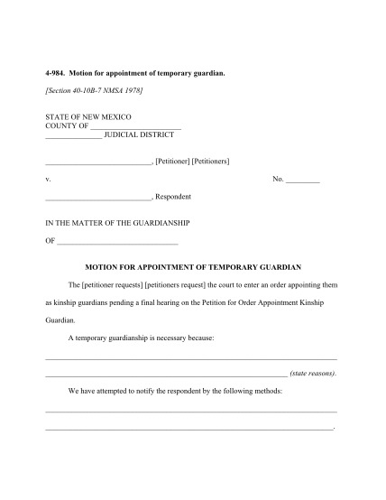 14161781-fillable-legal-forms-attorney-org-new-mexico-form-4-984-motion-appointment-temporary-guardian