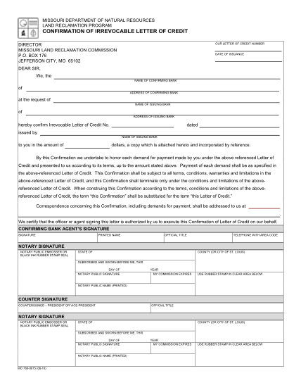 141734-fillable-letter-of-confirmation-of-dnr-form-dnr-missouri