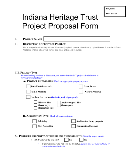 14217774-indiana-heritage-trust-project-proposal-form-state-of-indiana-in